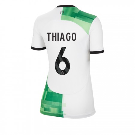 Liverpool Thiago 6 Venkovní 2023-24 - Dámské Fotbalové Dresy (S/S) Liverpool Thiago 6 Venkovní 2023-24 - Dámské Fotbalové Dresy (S/S)